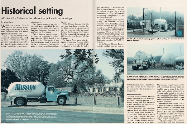 Mission Gas historical photo